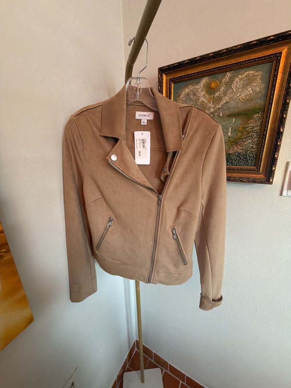 Ereveve Brown Jasper Moto Jacket